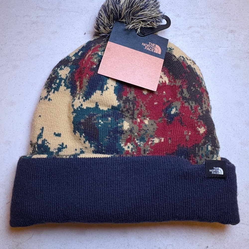 The North Face Colorful Patterned Beanie